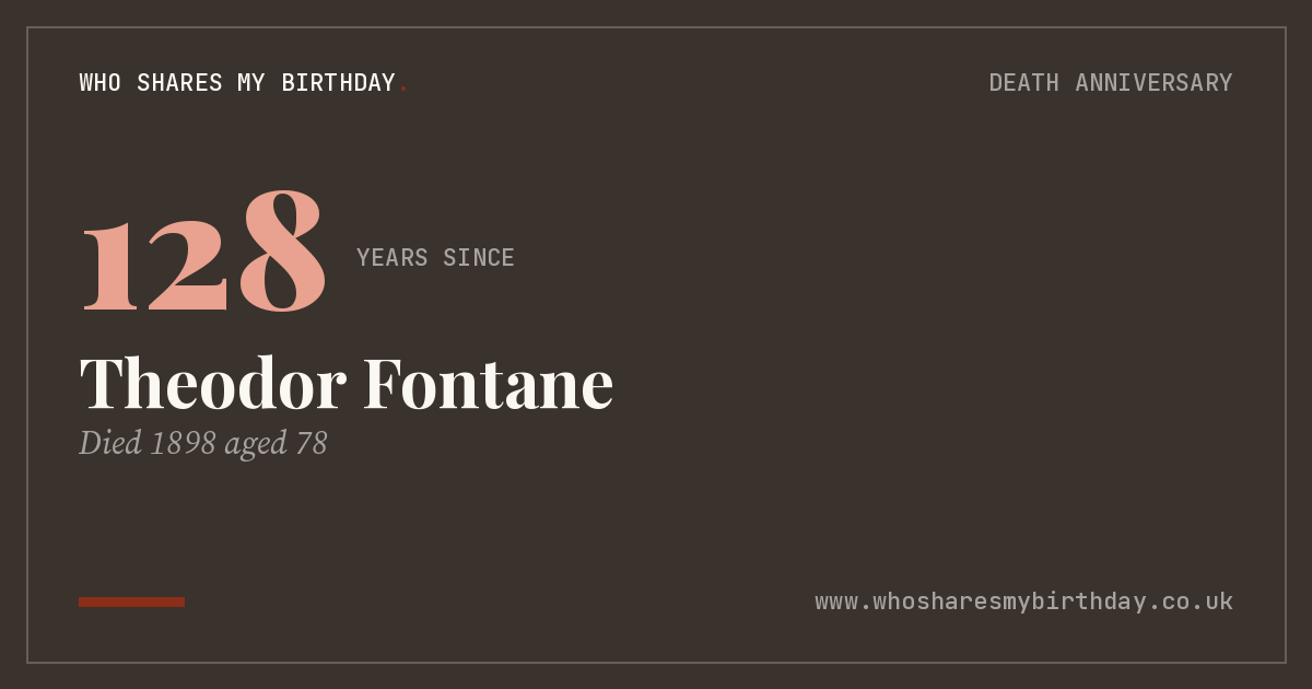 Theodor Fontane