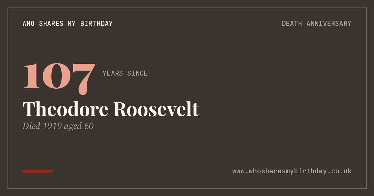 Theodore Roosevelt