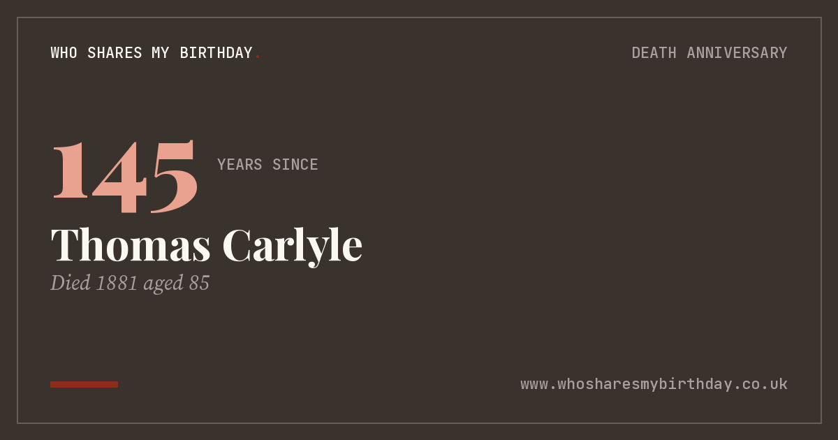 Thomas Carlyle
