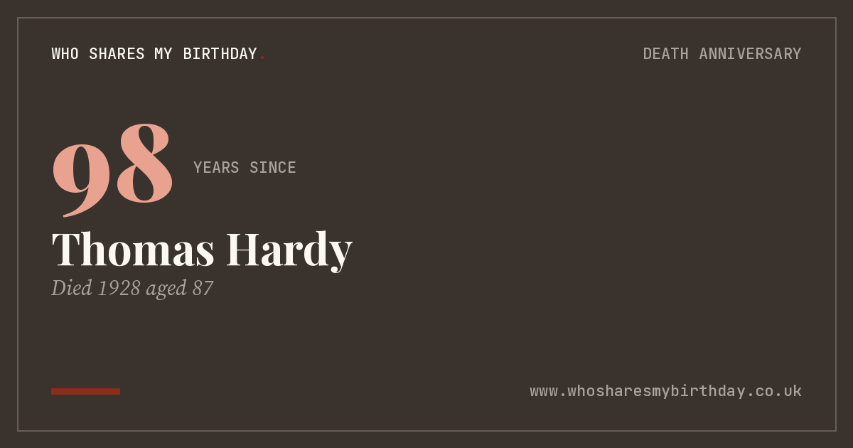 Thomas Hardy
