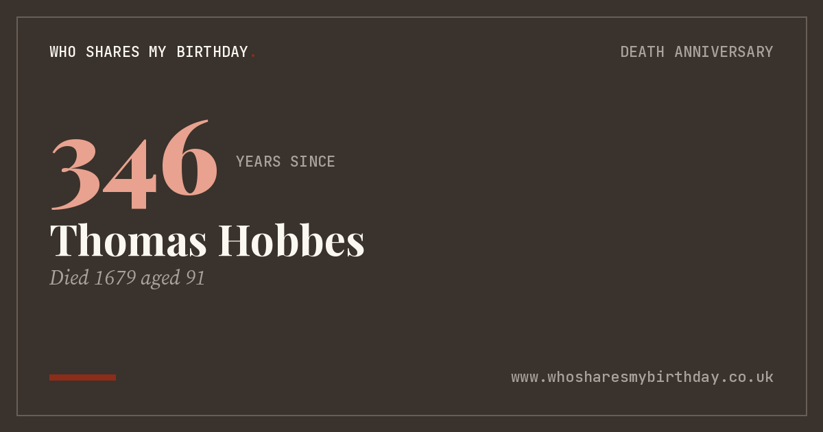 Thomas Hobbes