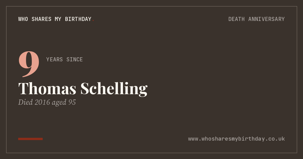 Thomas Schelling