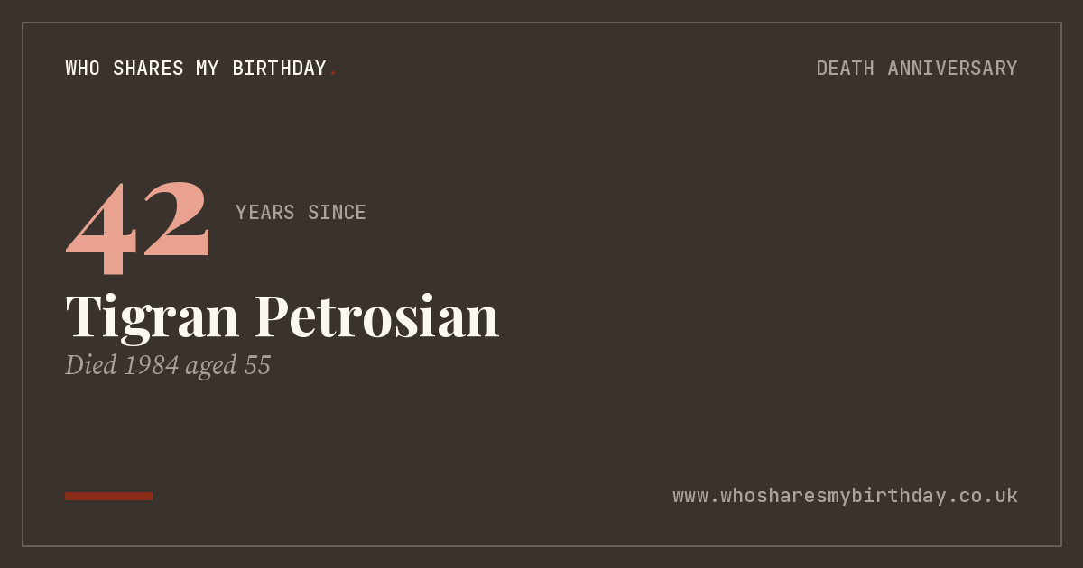 Tigran Petrosian