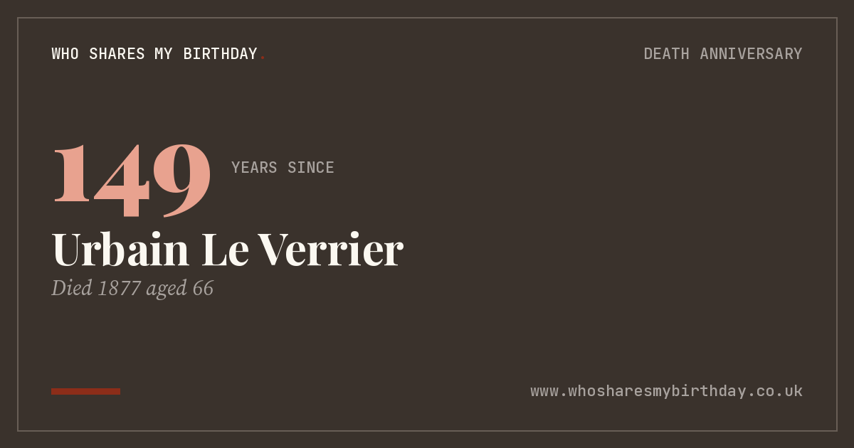 Urbain Le Verrier