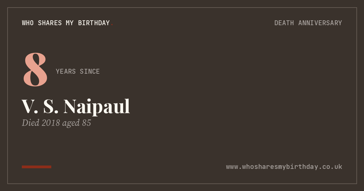 V. S. Naipaul