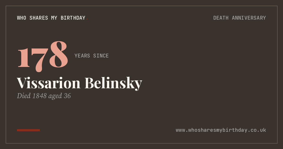 Vissarion Belinsky