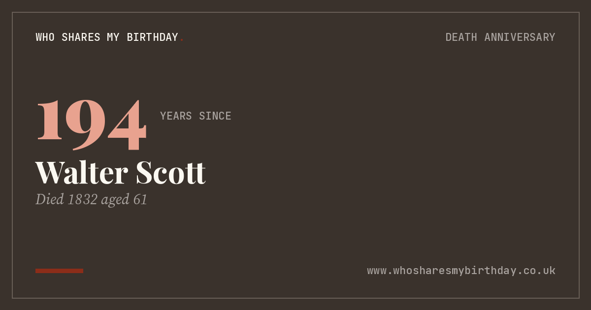 Walter Scott
