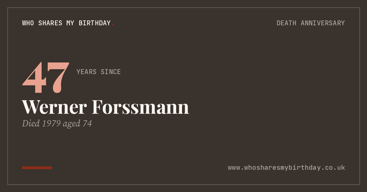 Werner Forssmann