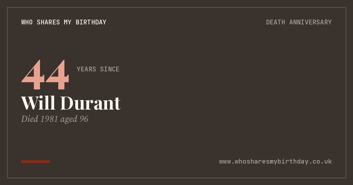 Will Durant