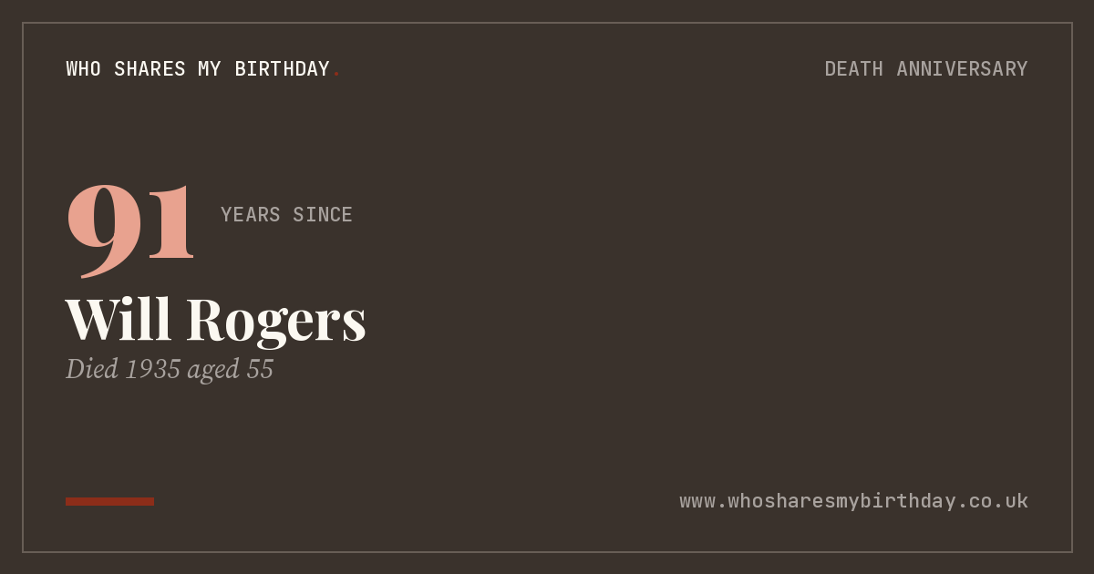 Will Rogers