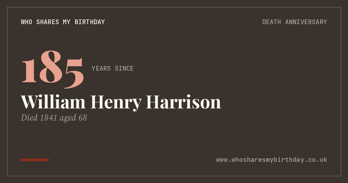 William Henry Harrison