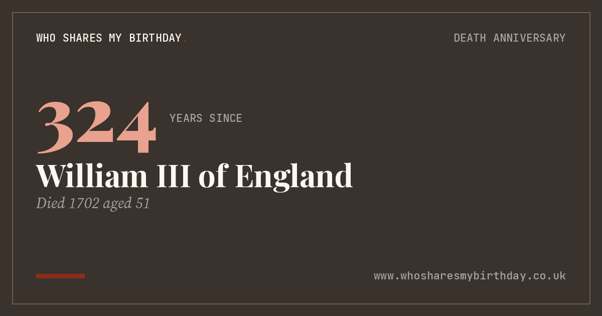 William III of England