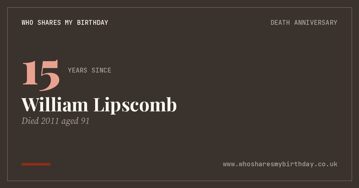 William Lipscomb