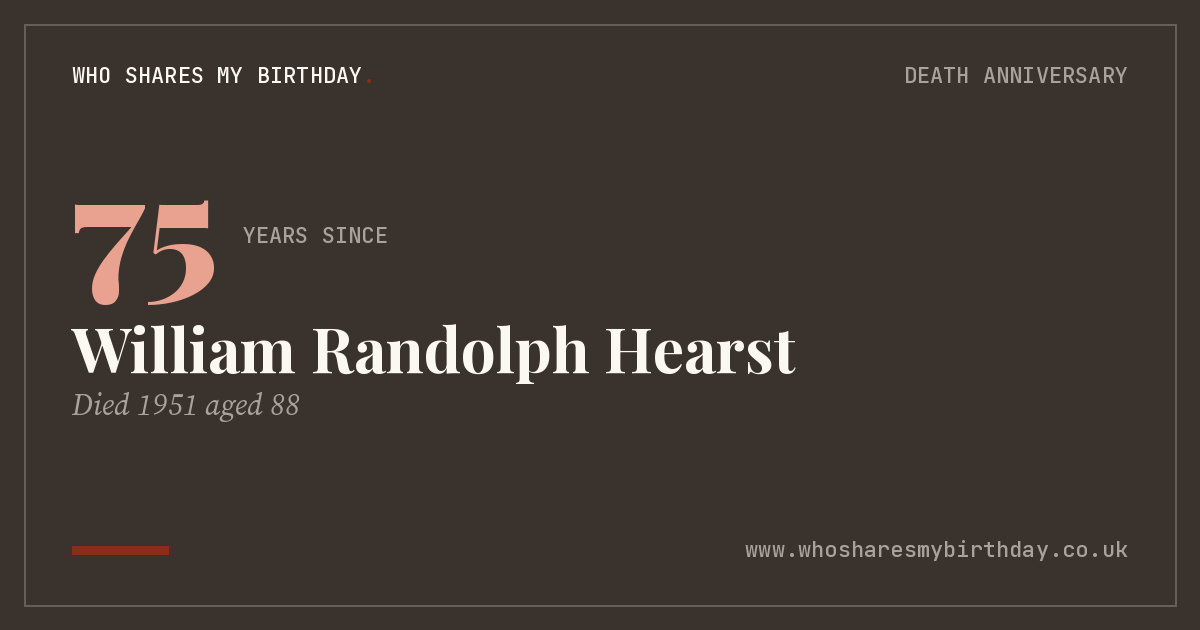 William Randolph Hearst