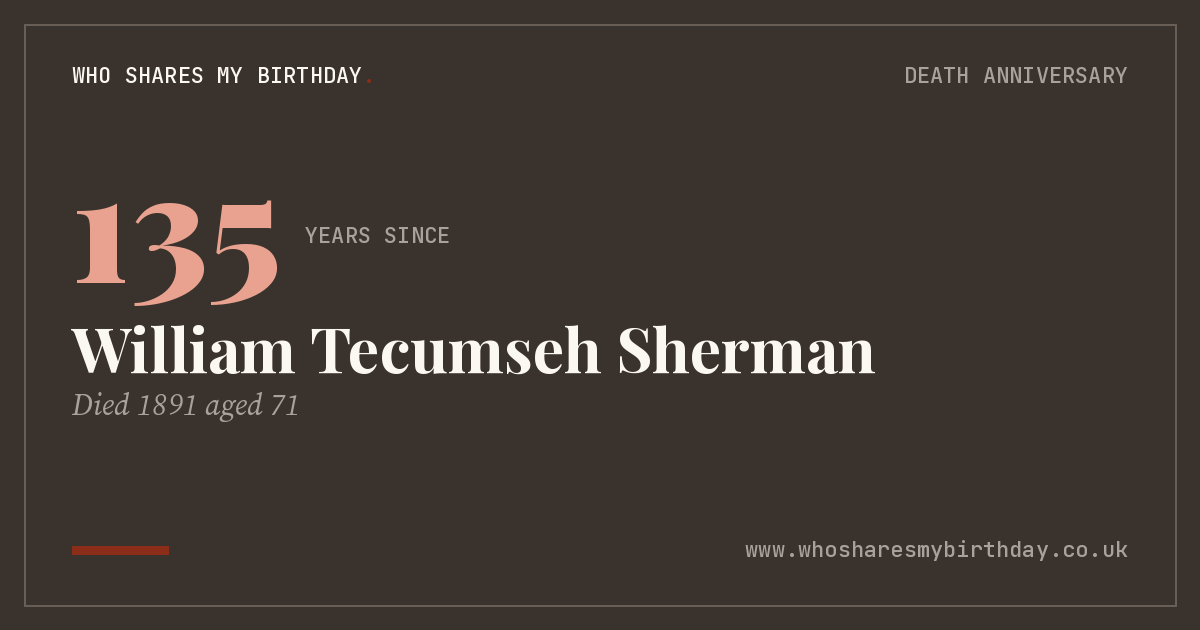 William Tecumseh Sherman