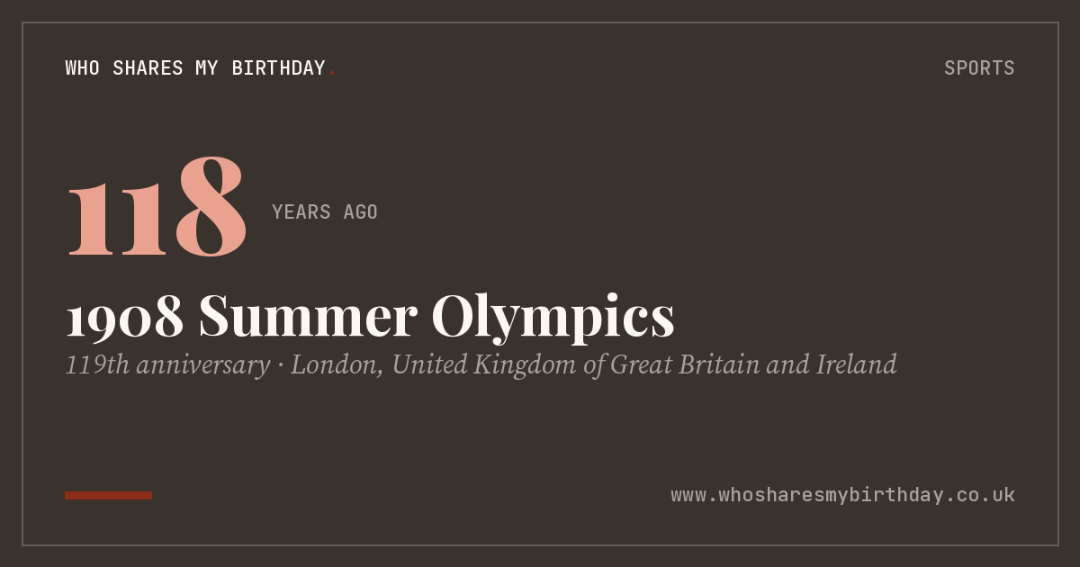 1908 Summer Olympics