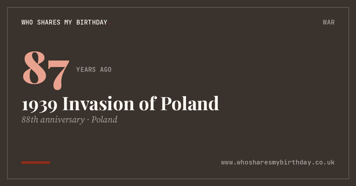 1939 Invasion of Poland