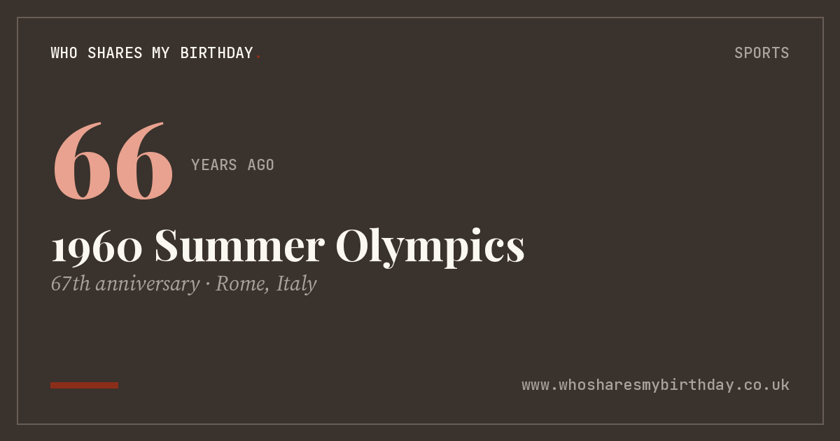 1960 Summer Olympics