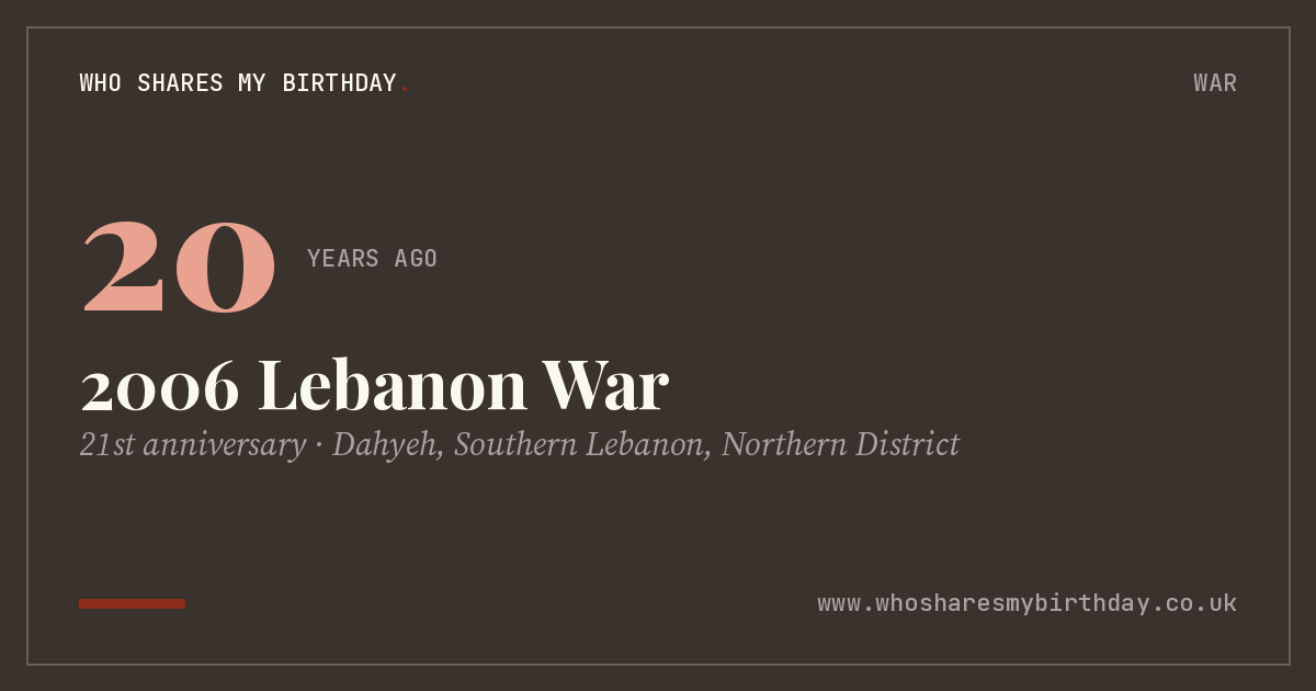 2006 Lebanon War