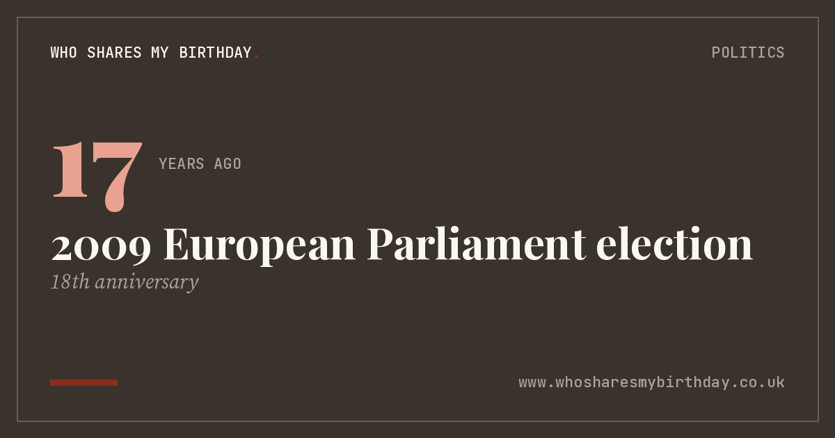 2009 European Parliament election