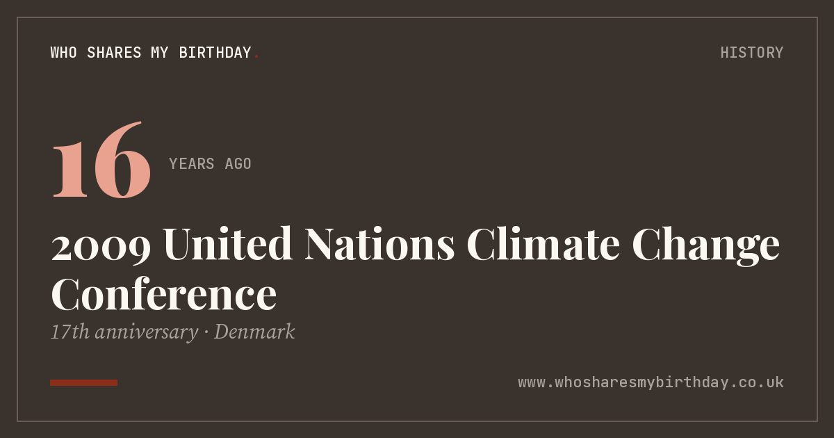 2009 United Nations Climate Change Conference