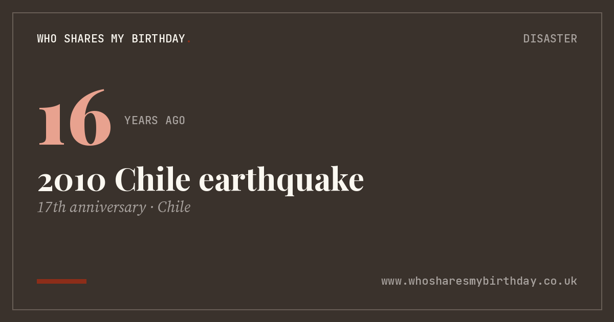 2010 Chile earthquake