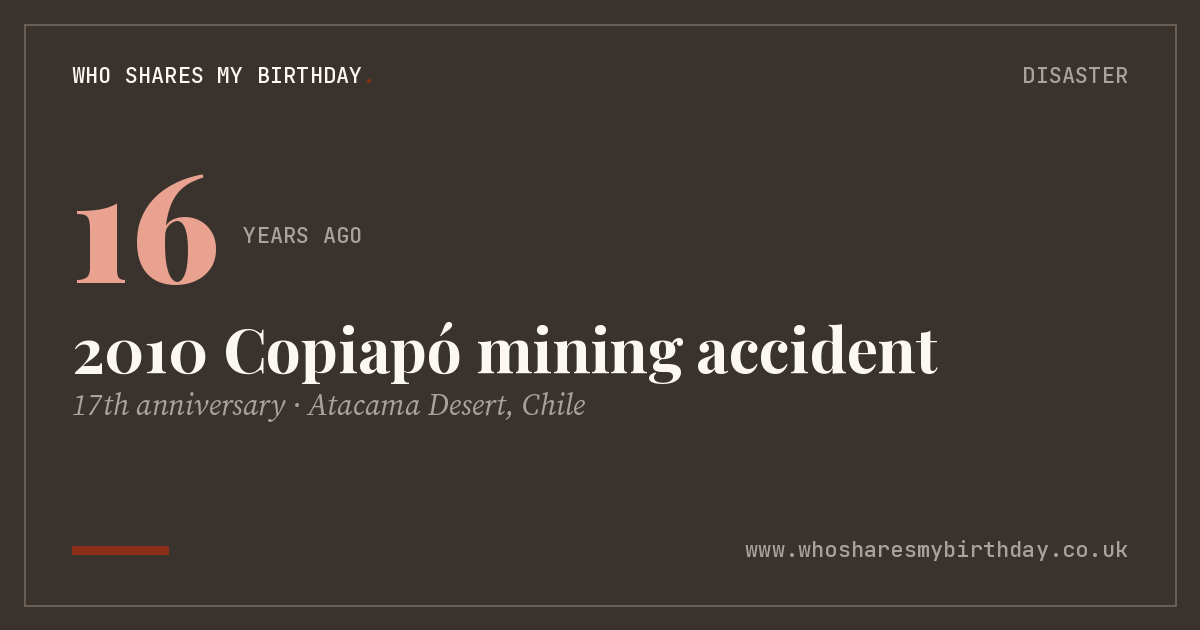 2010 Copiapó mining accident