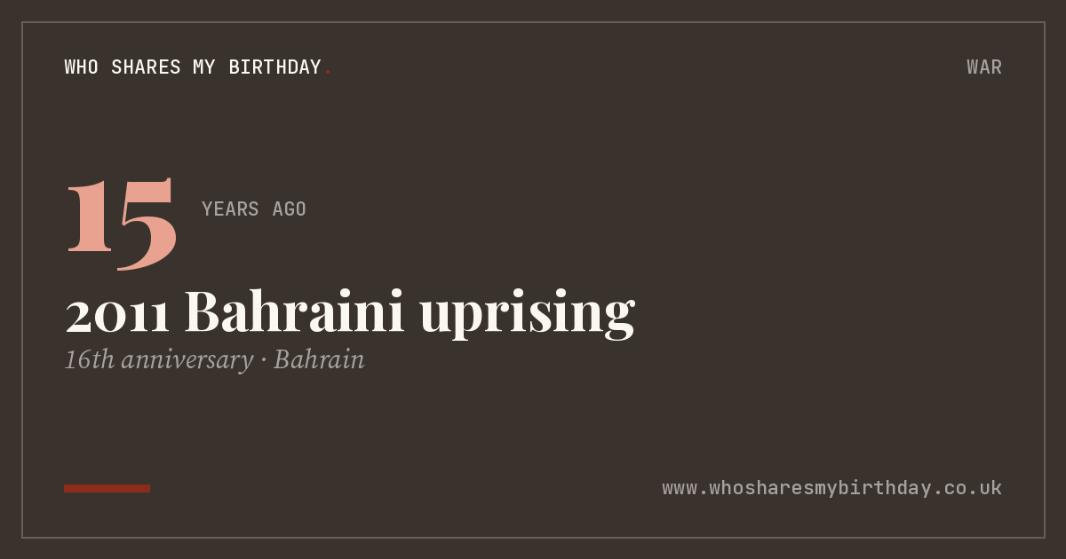 2011 Bahraini uprising