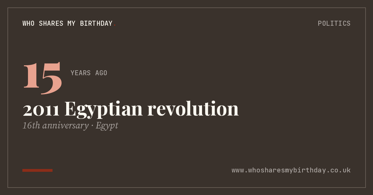 2011 Egyptian revolution