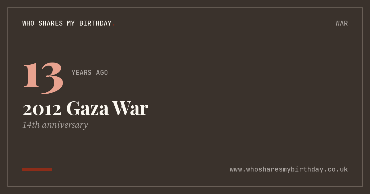 2012 Gaza War