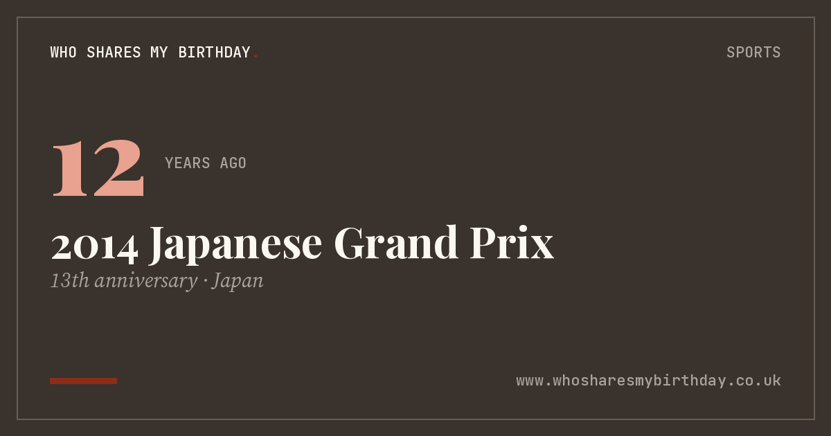 2014 Japanese Grand Prix