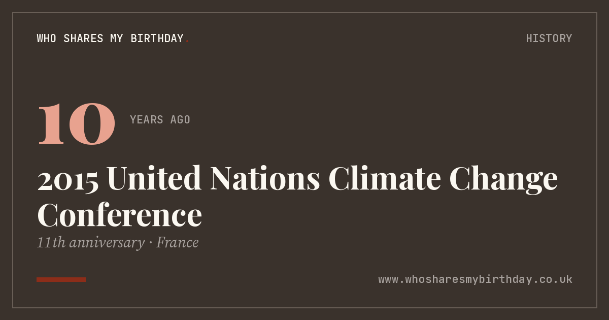 2015 United Nations Climate Change Conference
