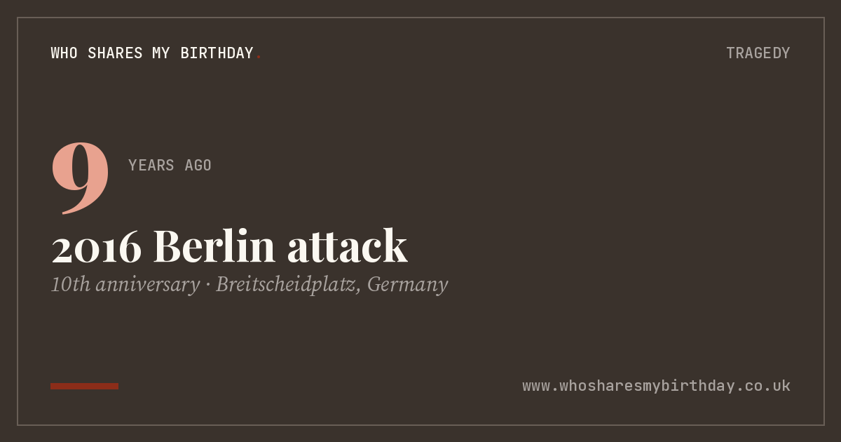 2016 Berlin attack