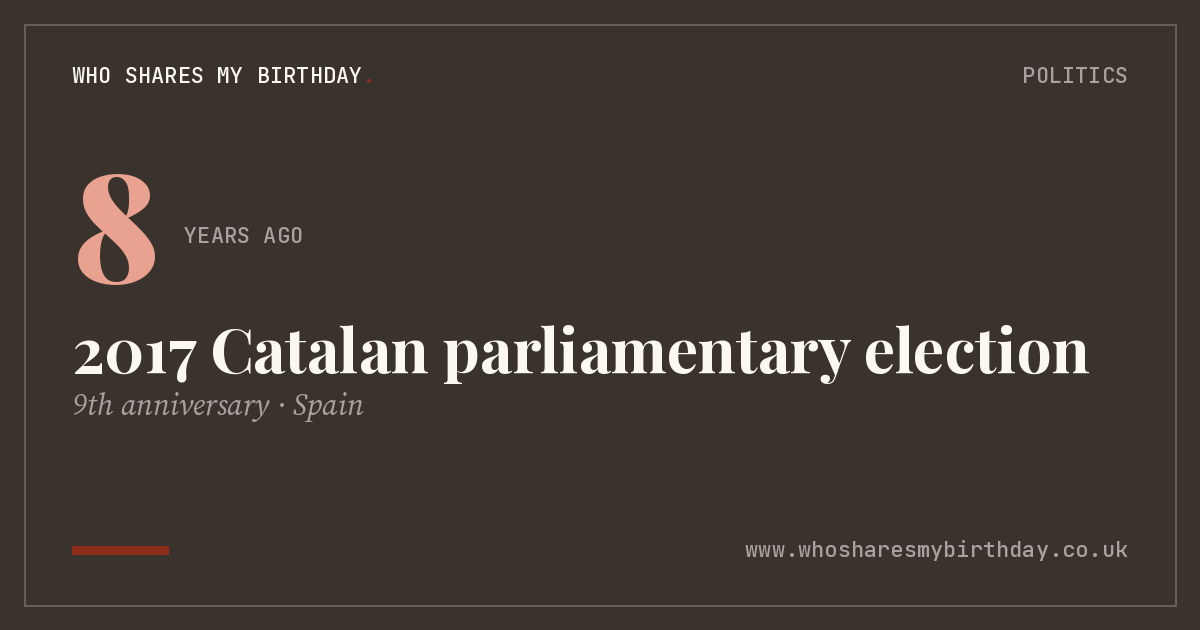 2017 Catalan parliamentary election