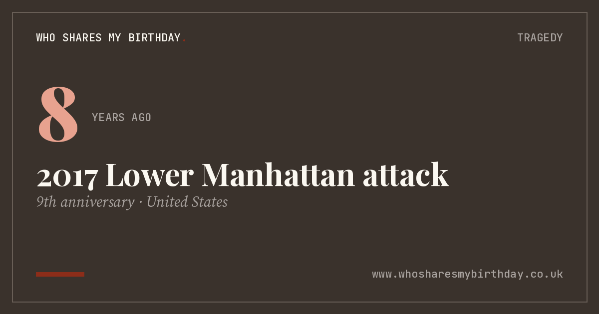 2017 Lower Manhattan attack