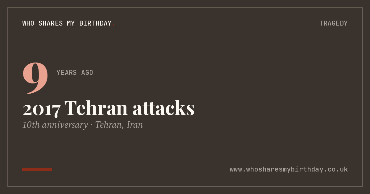 2017 Tehran attacks