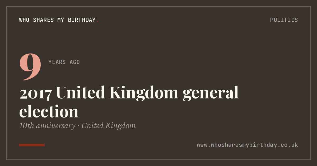 2017 United Kingdom general election
