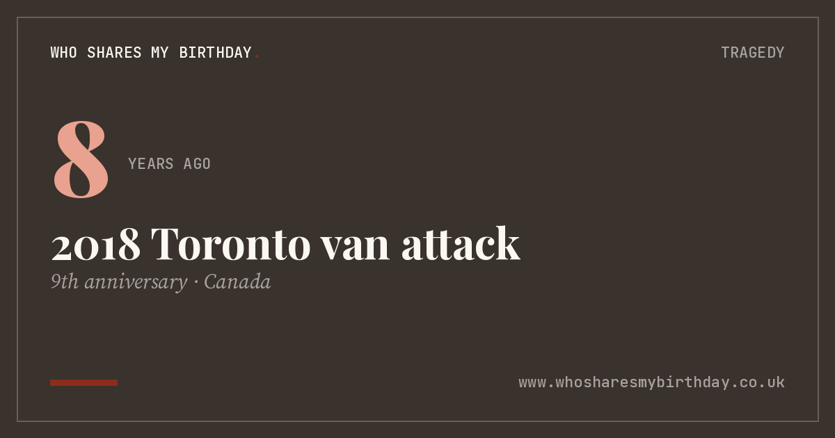 2018 Toronto van attack
