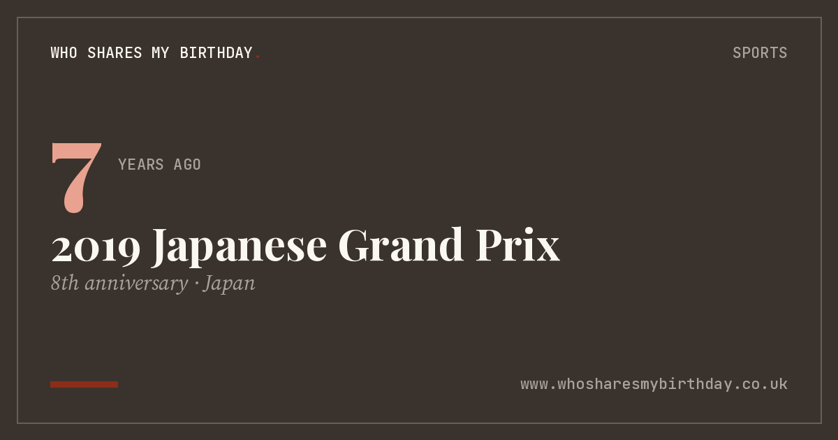 2019 Japanese Grand Prix