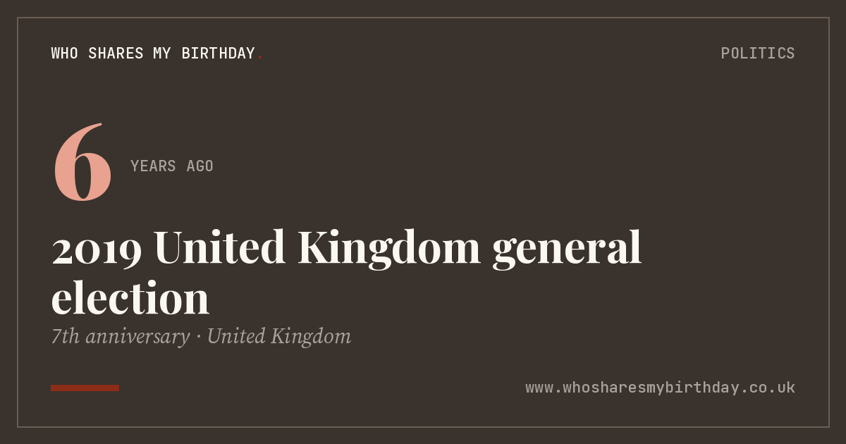 2019 United Kingdom general election