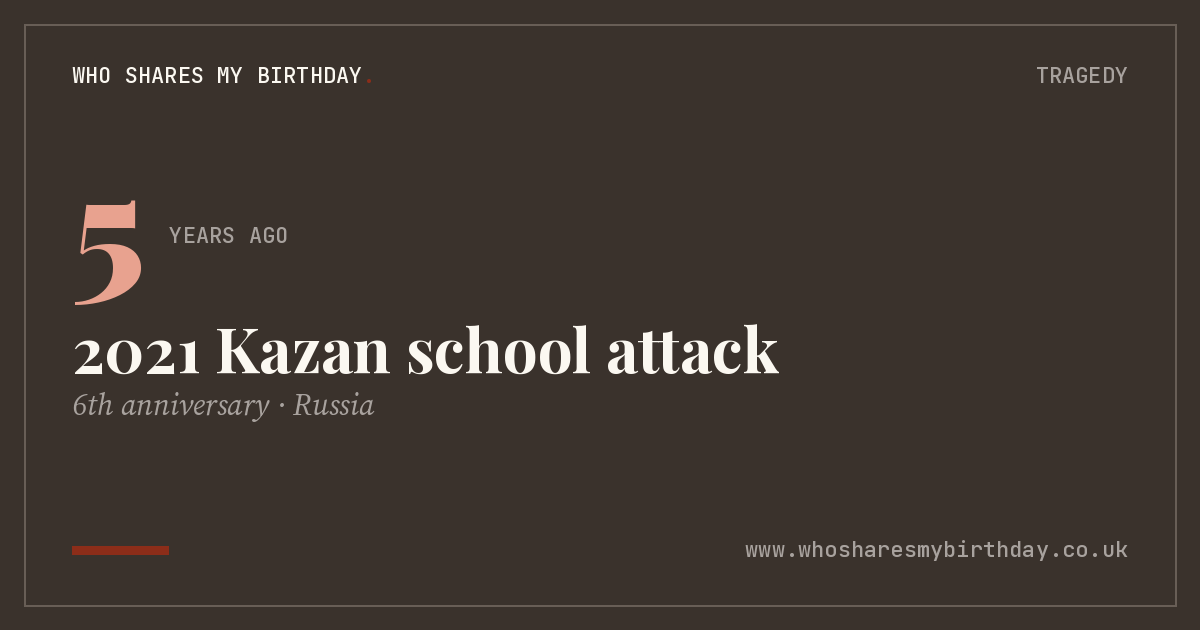 2021 Kazan school attack