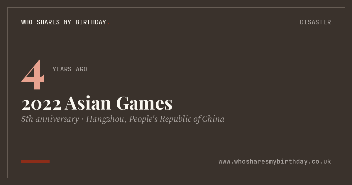 2022 Asian Games