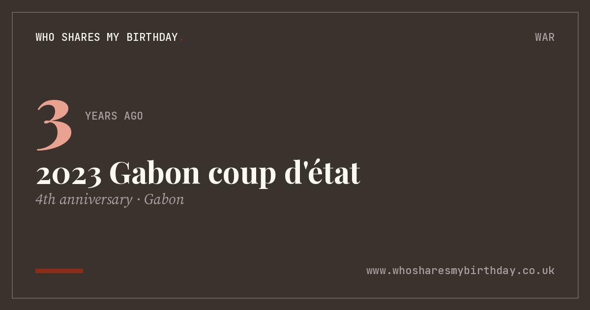 2023 Gabon coup d'état