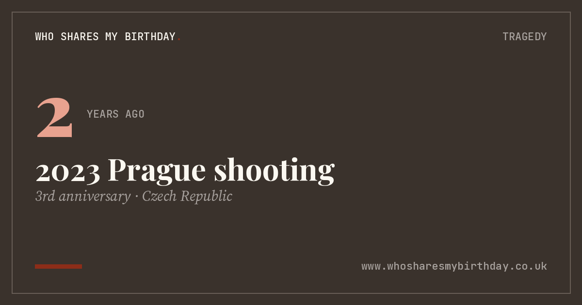 2023 Prague shooting