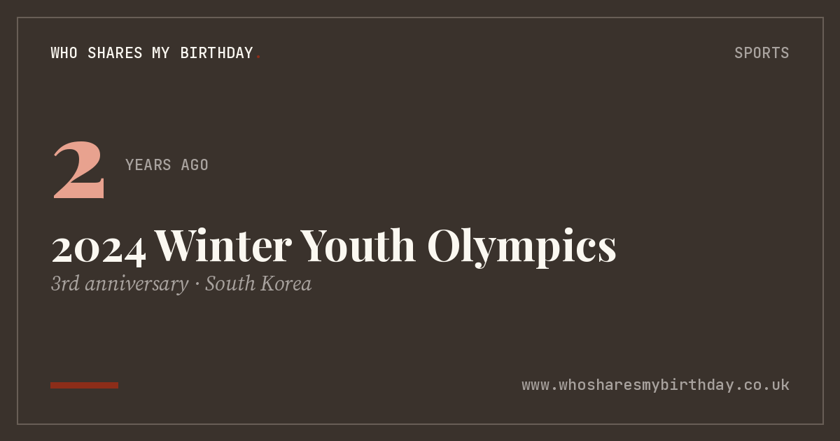 2024 Winter Youth Olympics