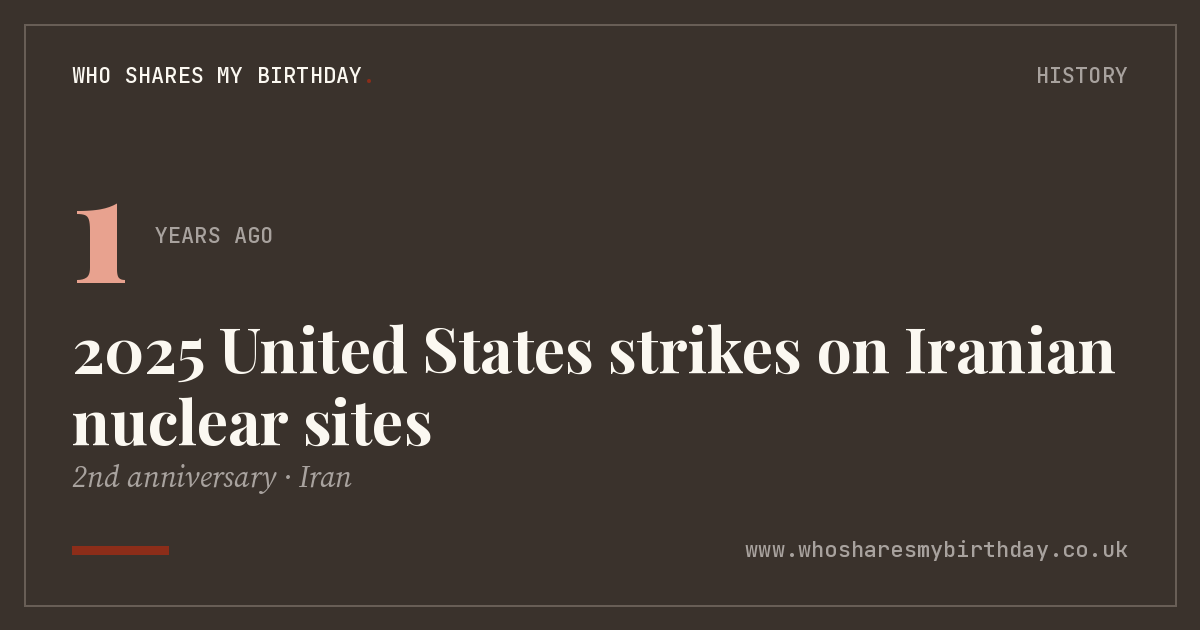 2025 United States strikes on Iranian nuclear sites