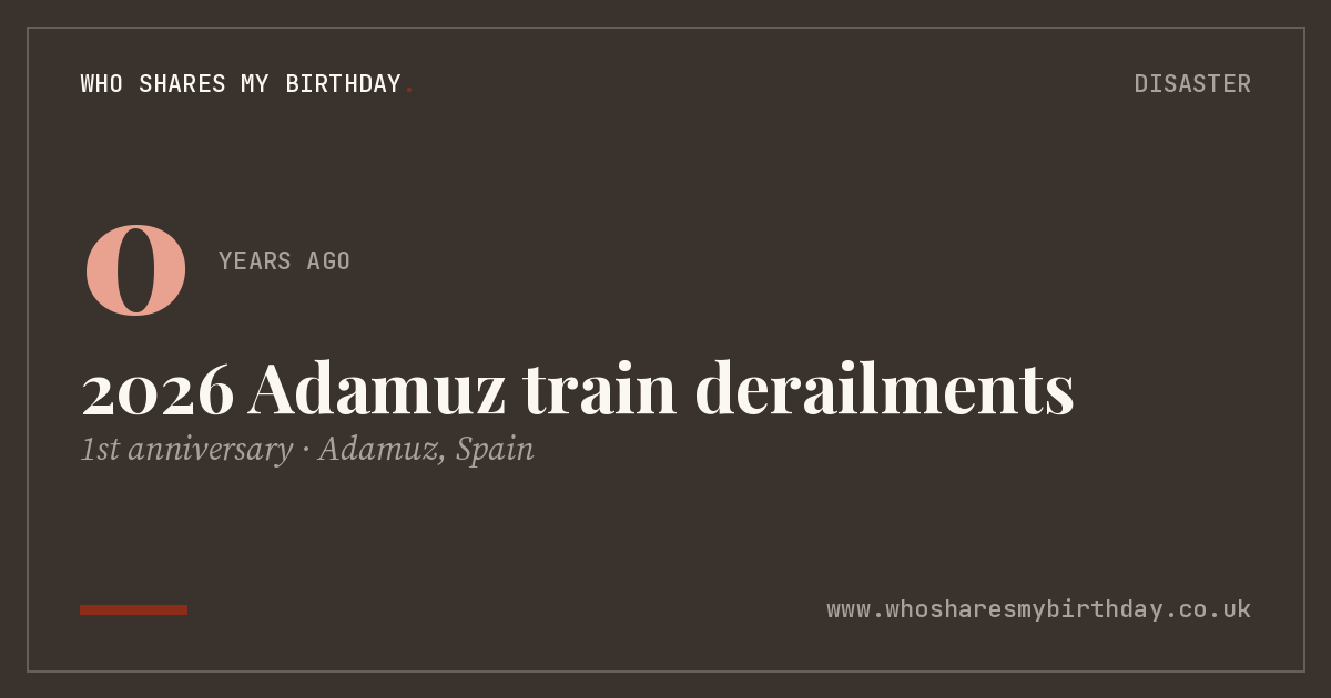 2026 Adamuz train derailments