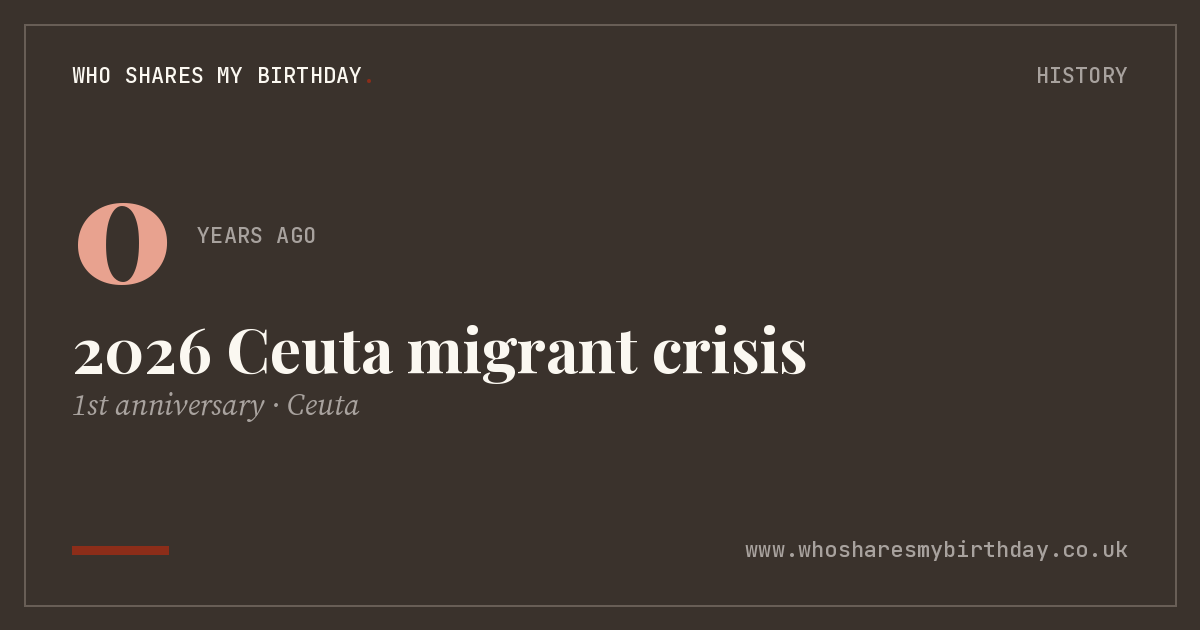 2026 Ceuta migrant crisis