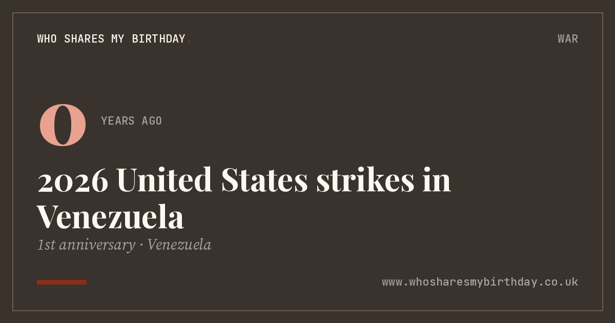 2026 United States strikes in Venezuela