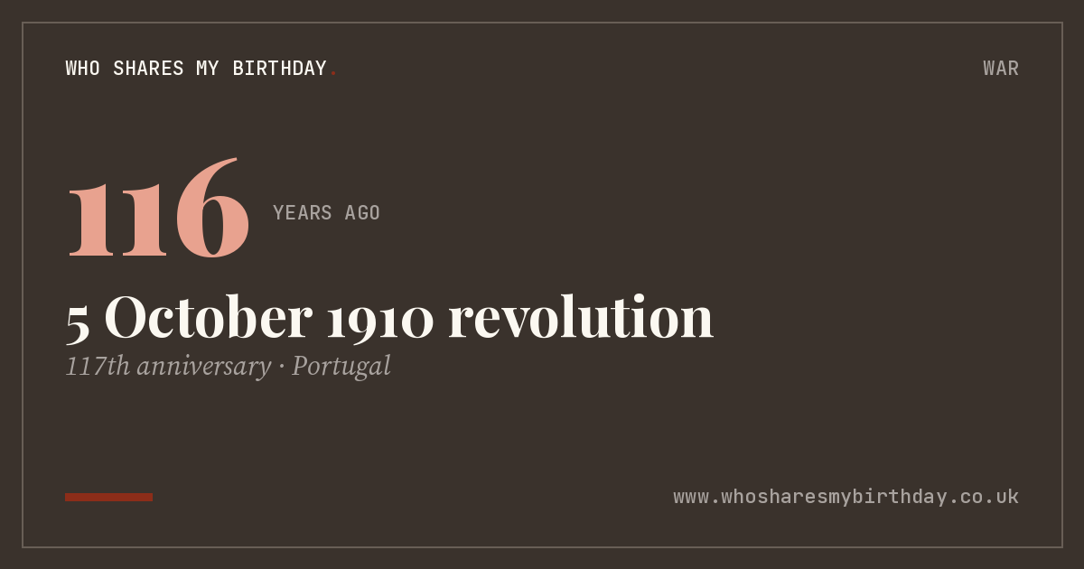 5 October 1910 revolution